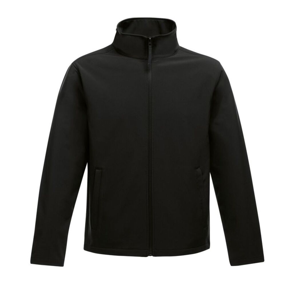 Regatta Mens Ablaze Printable Soft Shell Jacket / Black